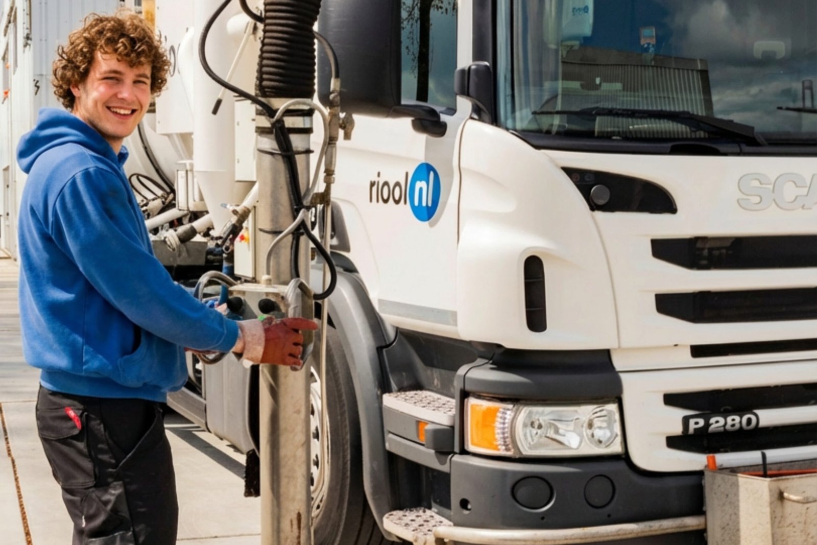 WerkenbijRiool.nl - Kolkenzuiger bij een put reiniging